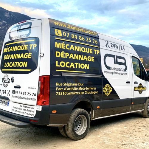 Mécanique TP et Hydraulique en Savoie Rhone-Alpes - Damien Burdet