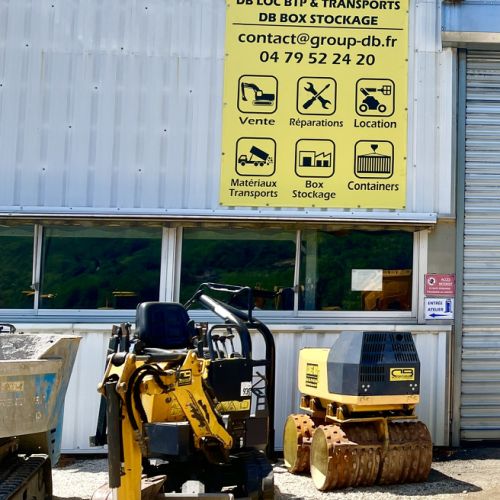 Location engins, matériel TP, outils et accessoires TP BTP - DB LOC BTP TRANSPORTS Savoie Rhone Alpes